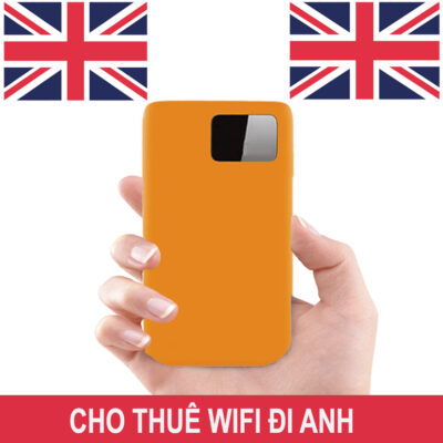 Cho Thuê Cục Phát Wifi Đi Anh(England) Trọn Gói Không Giới Hạn Data 2025