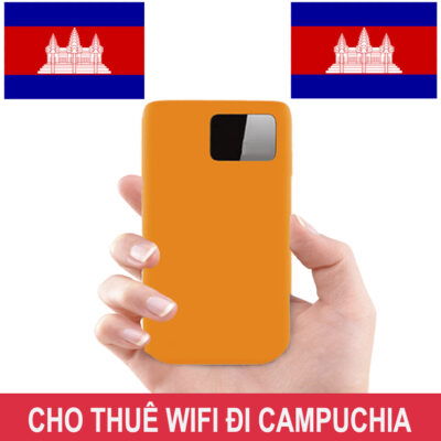 Cho Thuê Cục Phát Wifi Đi Campuchia(Cambodia) Trọn Gói Không Giới Hạn Data 2025