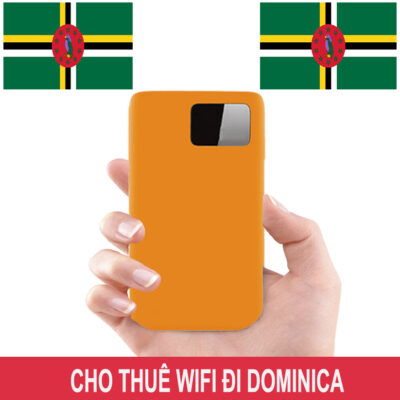 Cho Thuê Cục Phát Wifi Đi Dominica Trọn Gói Không Giới Hạn Data 2025
