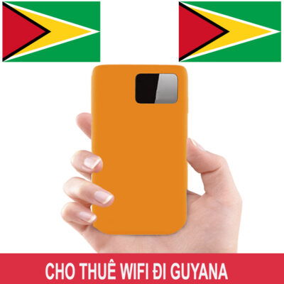 Cho Thuê Cục Phát Wifi Đi Guyana Trọn Gói Không Giới Hạn Data 2025