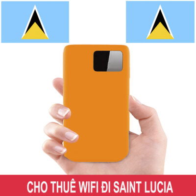 Cho Thuê Cục Phát Wifi Đi Saint Lucia Trọn Gói Không Giới Hạn Data 2025