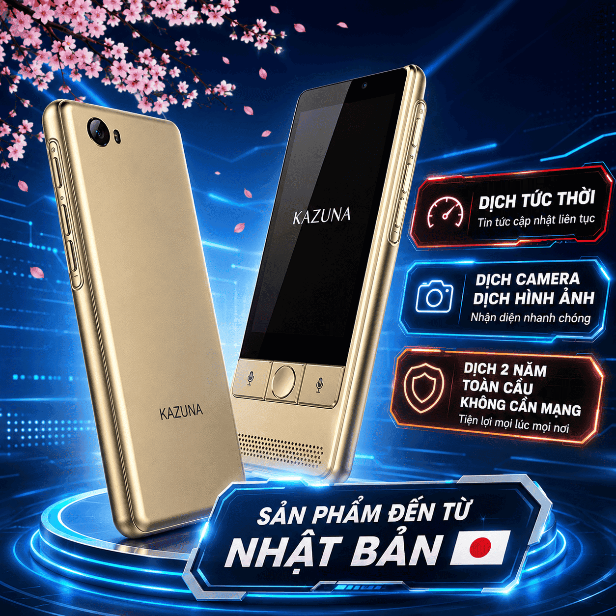 Máy Phiên Dịch VTalk Go Pro 2026 – Máy Phiên Dịch Mang Thương Hiệu Việt Nam Được Tích Hợp Esim Dùng Toàn Cầu