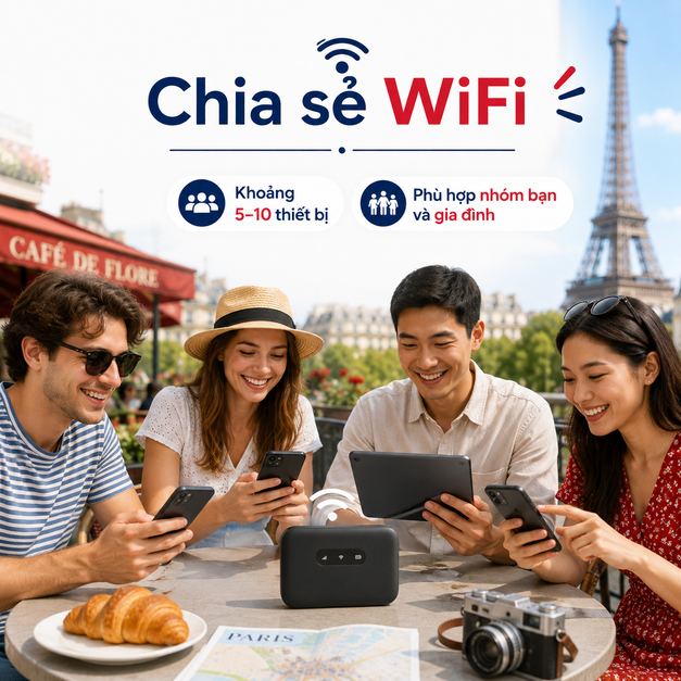 THUÊ WIFI ĐI PHÁP