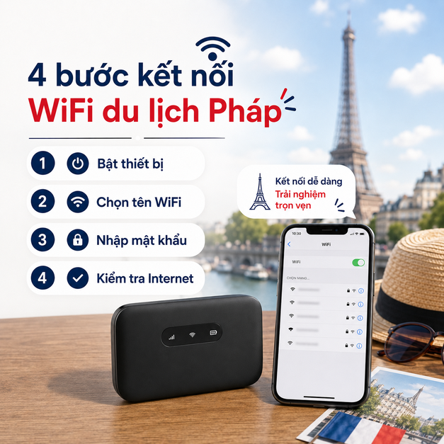 THUÊ WIFI ĐI PHÁP
