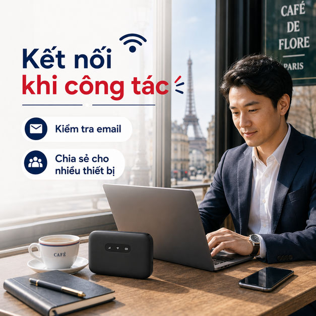 THUÊ WIFI ĐI PHÁP
