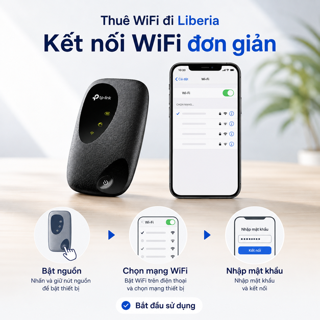 WIFI ĐI LIBERIA