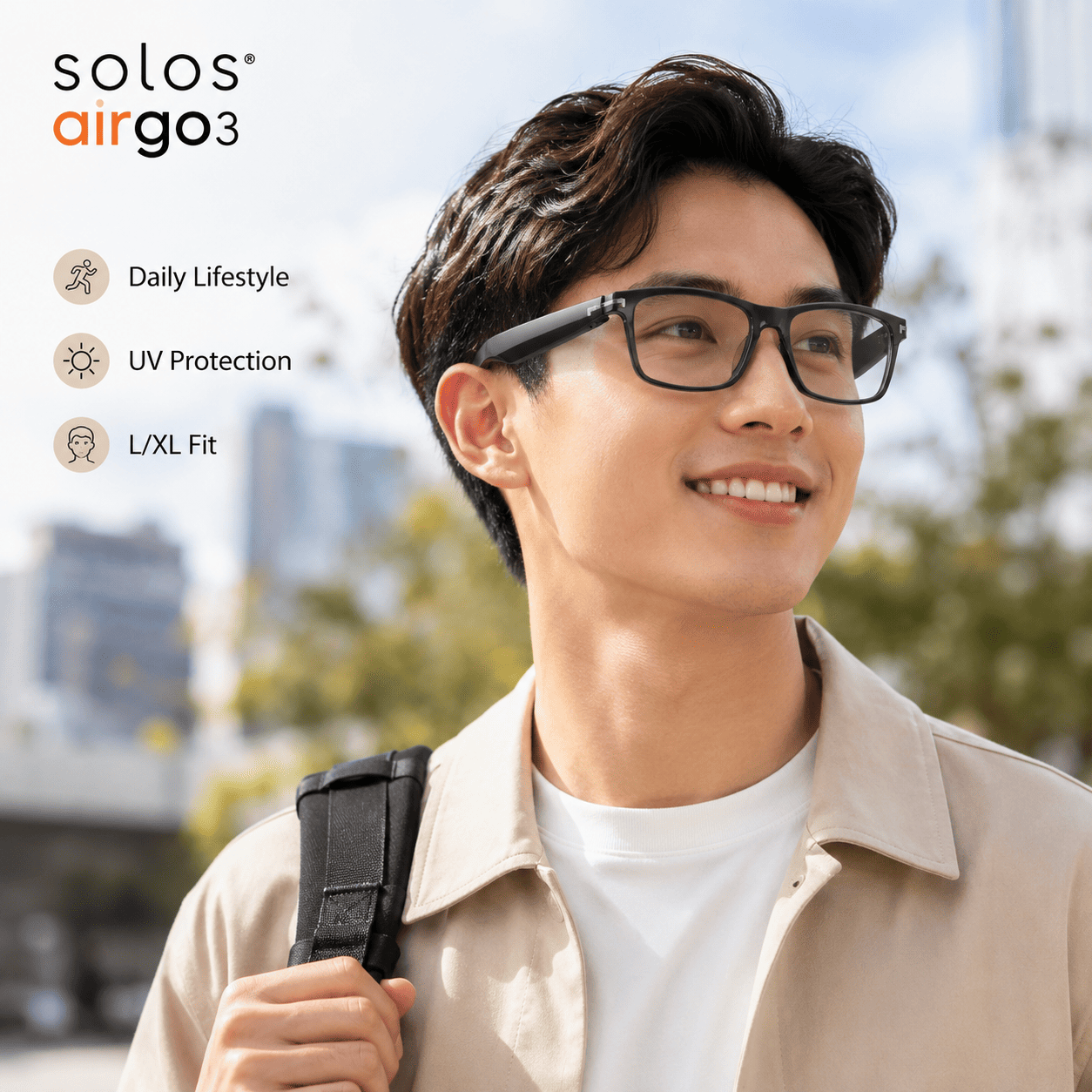 Mặt gọng Solos AirGo 3 Argon 14