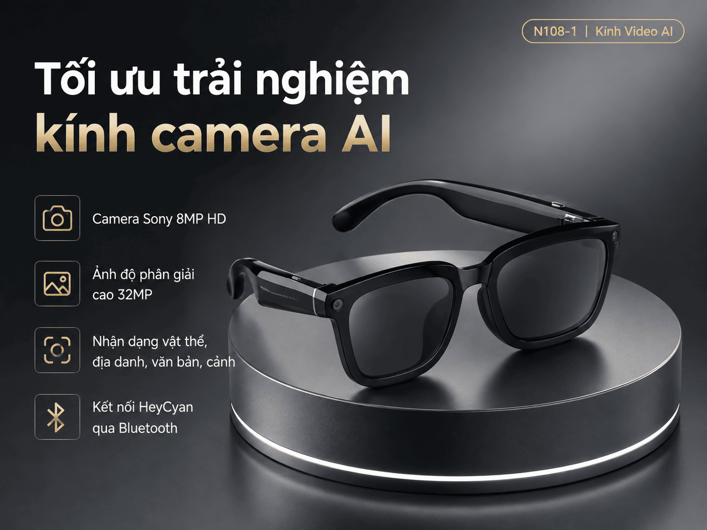 Kính AI Synteker N108-1