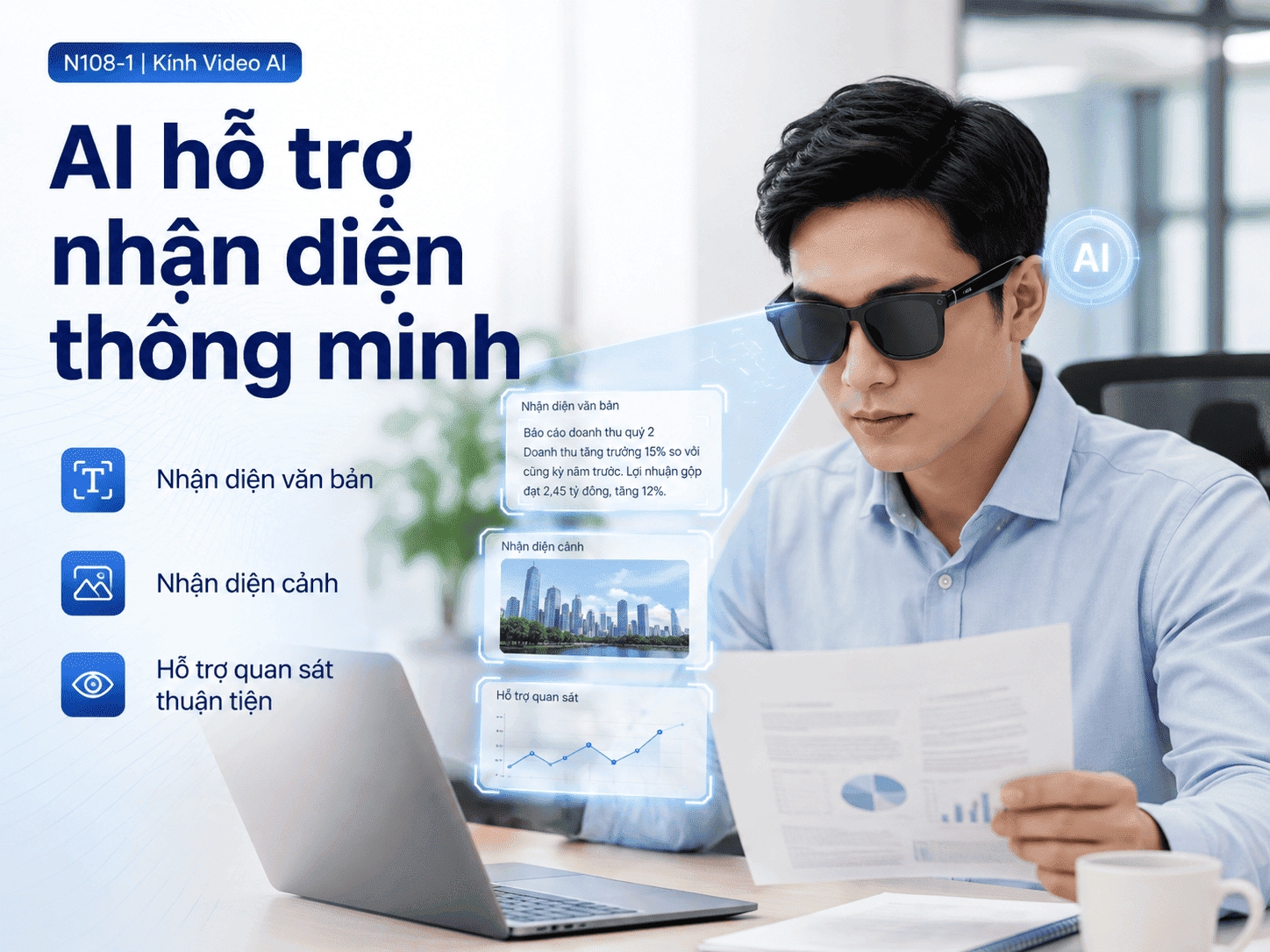 Kính AI Synteker N108-1