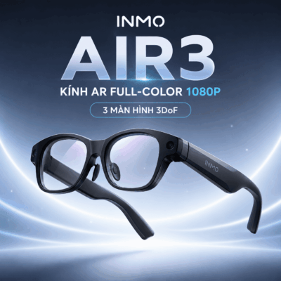 INMO AIR3 – Kính AR Full-Color 1080P, 3 Màn Hình 3DoF