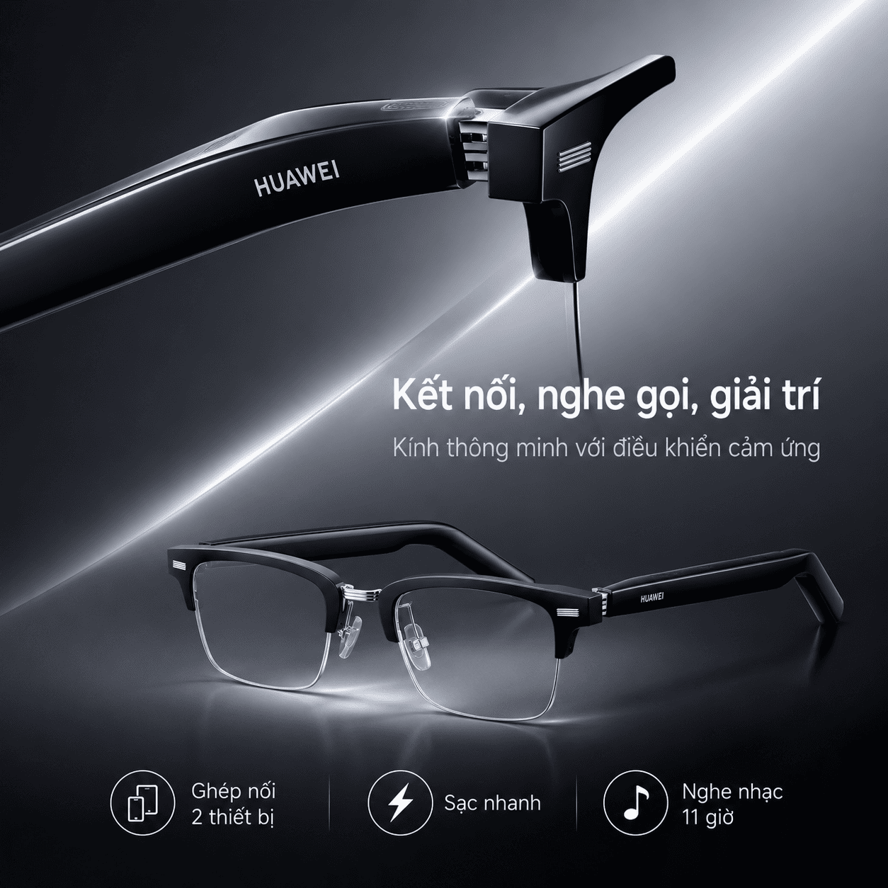 Kính thông minh HUAWEI Eyewear 2