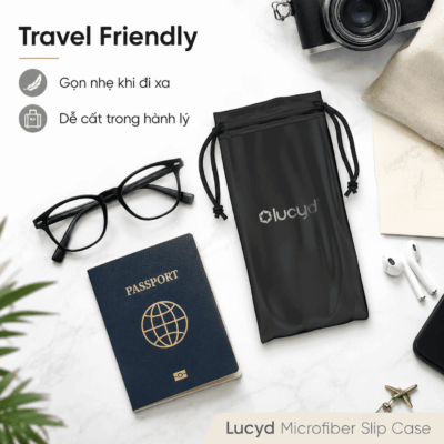 Túi đựng kính Microfiber Lucyd