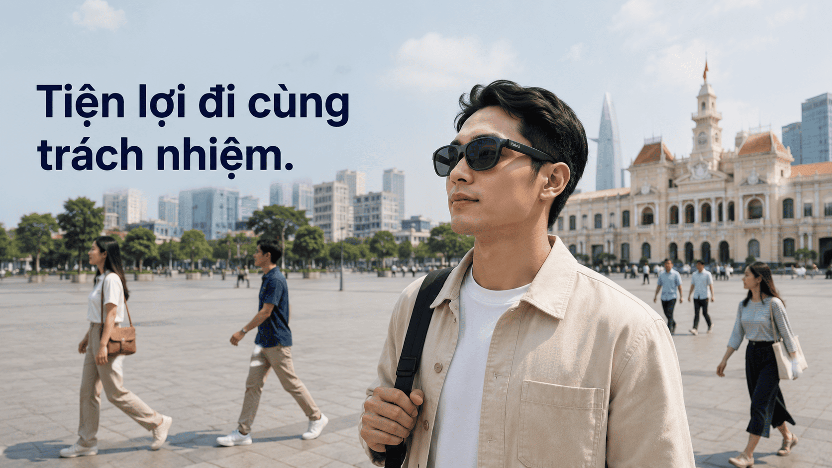 kính AI dùng ở nơi công cộng
