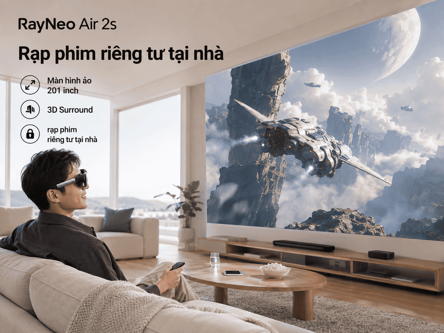 Kính AR RayNeo Air 2s