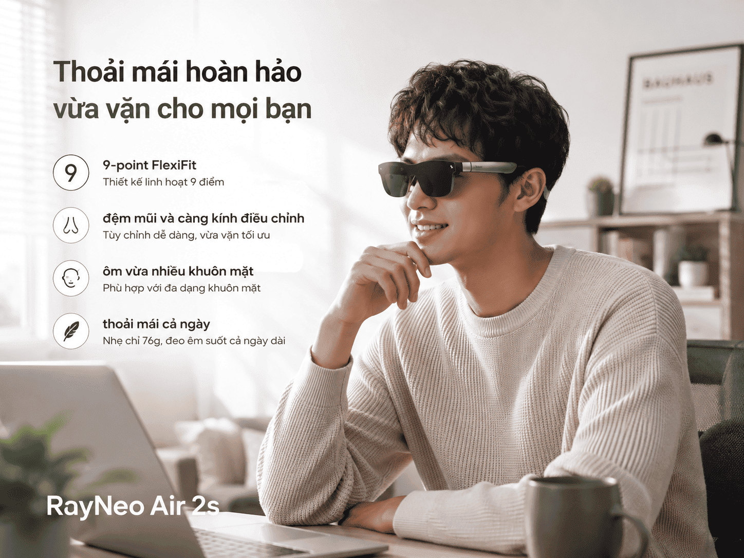 Kính AR RayNeo Air 2s
