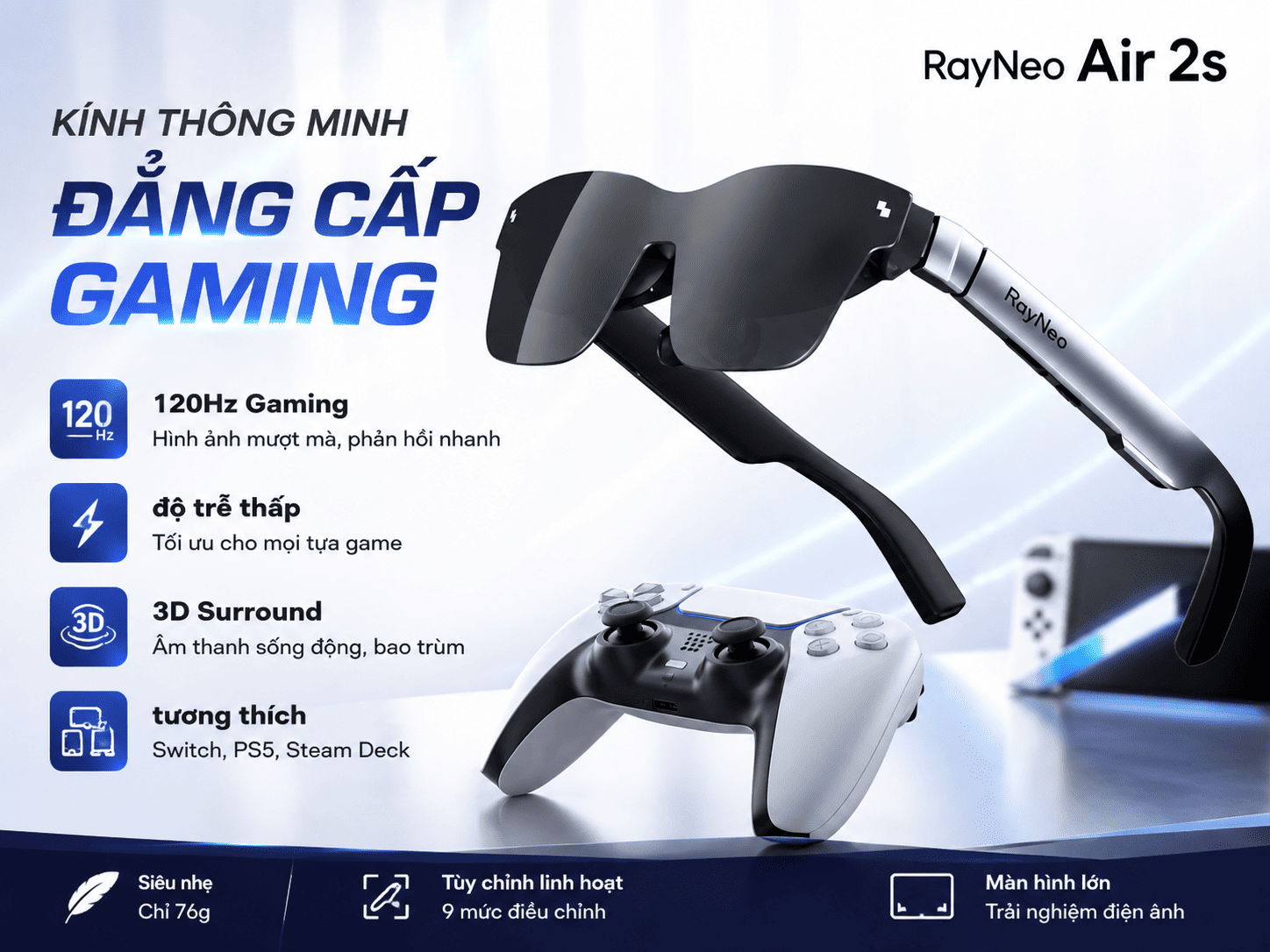 Kính AR RayNeo Air 2s