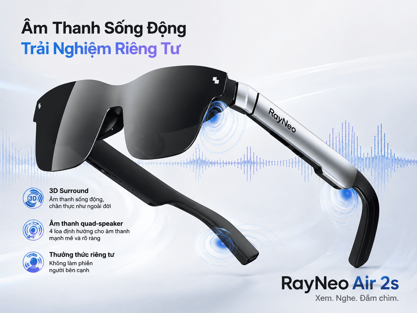 Kính AR RayNeo Air 2s