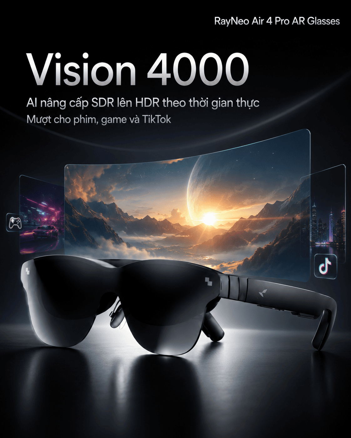 Kính AR RayNeo Air 4 Pro