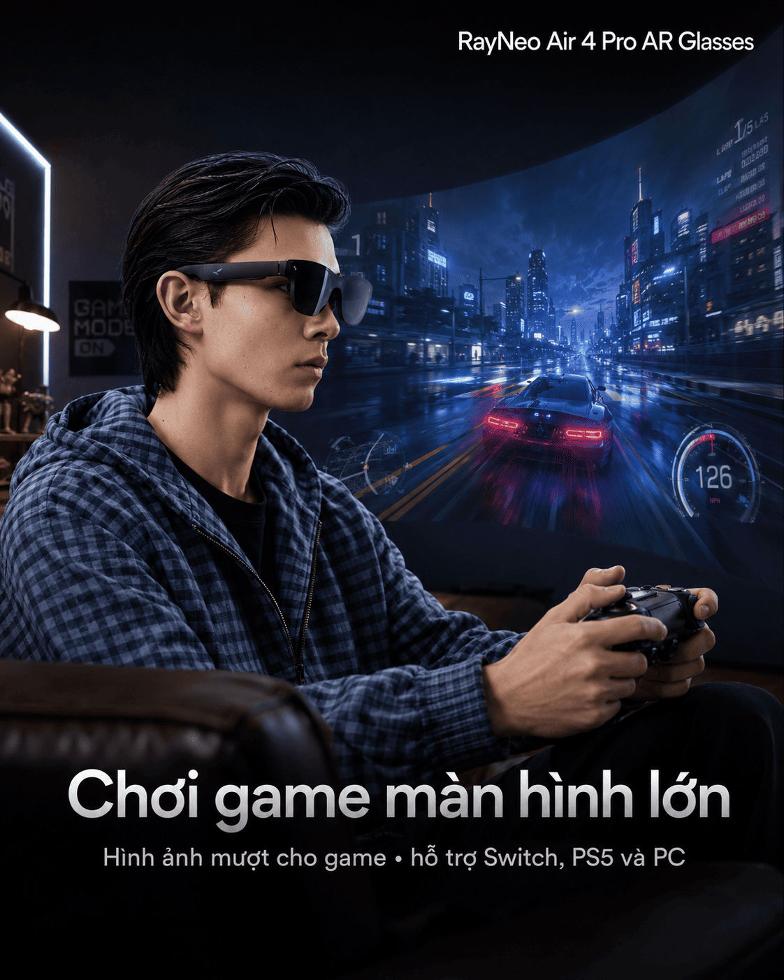 Kính AR RayNeo Air 4 Pro