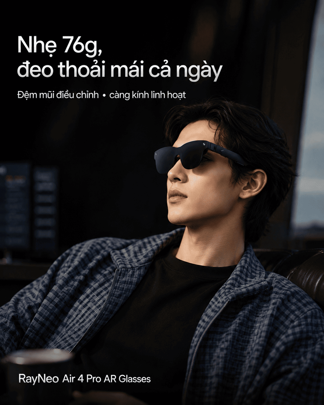 Kính AR RayNeo Air 4 Pro