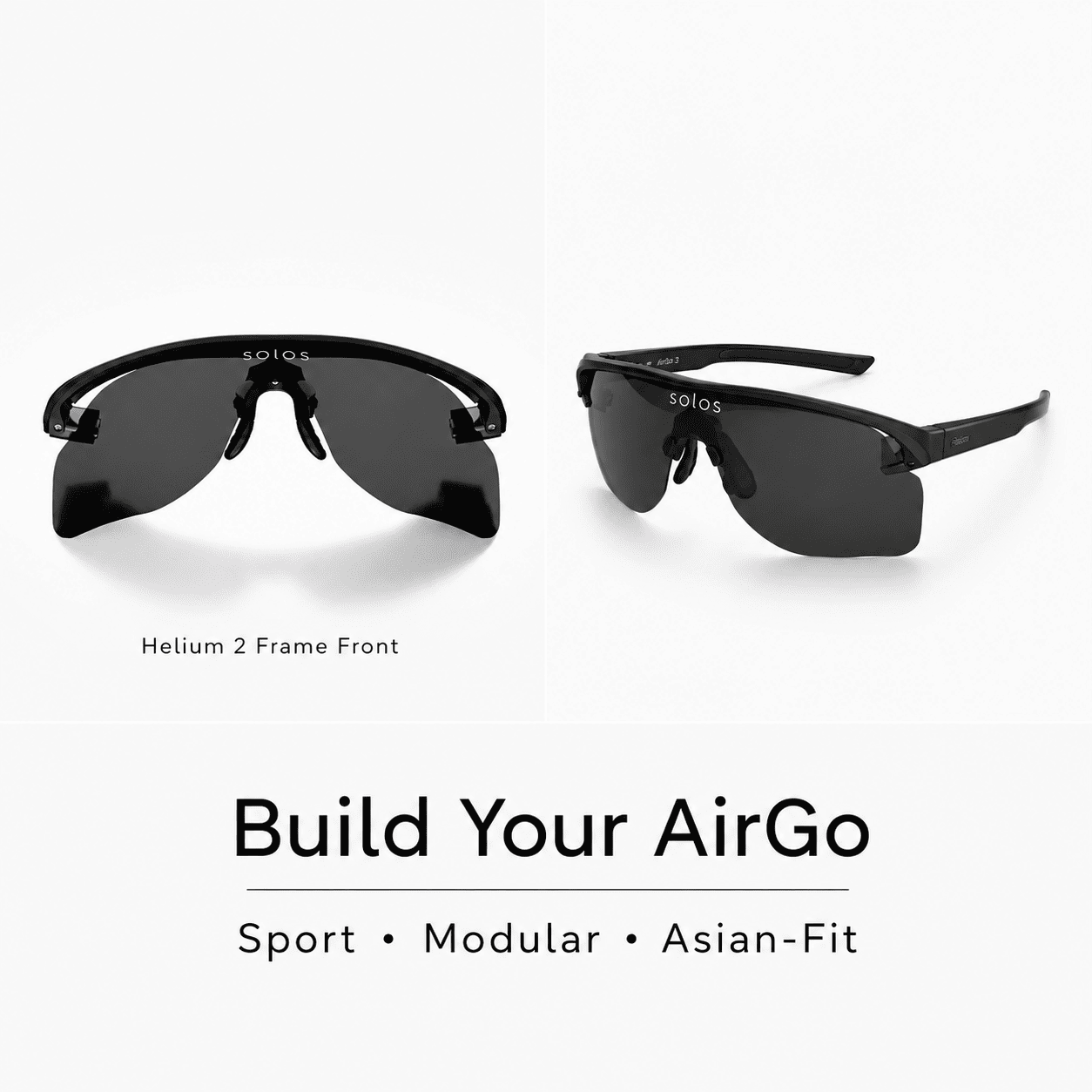 Mặt gọng Solos AirGo 3 Helium 2 