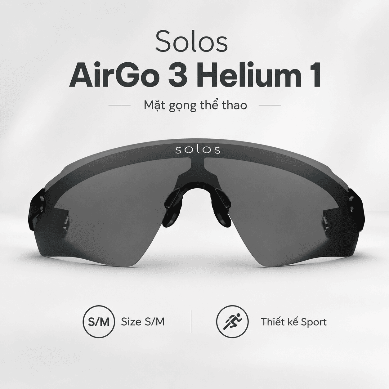 Mặt gọng Solos AirGo 3 Helium 1