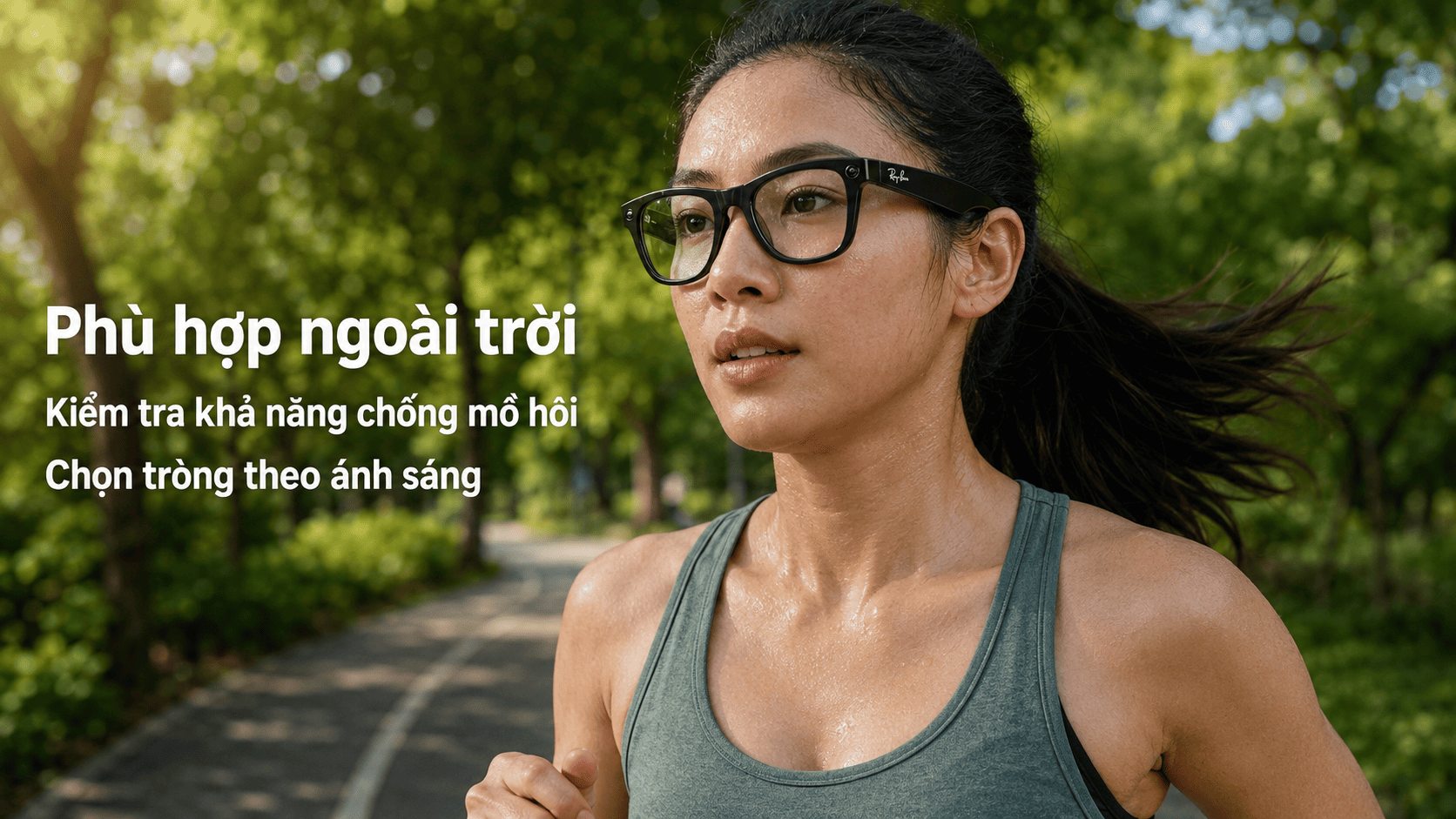  kính AI dùng khi chạy bộ
