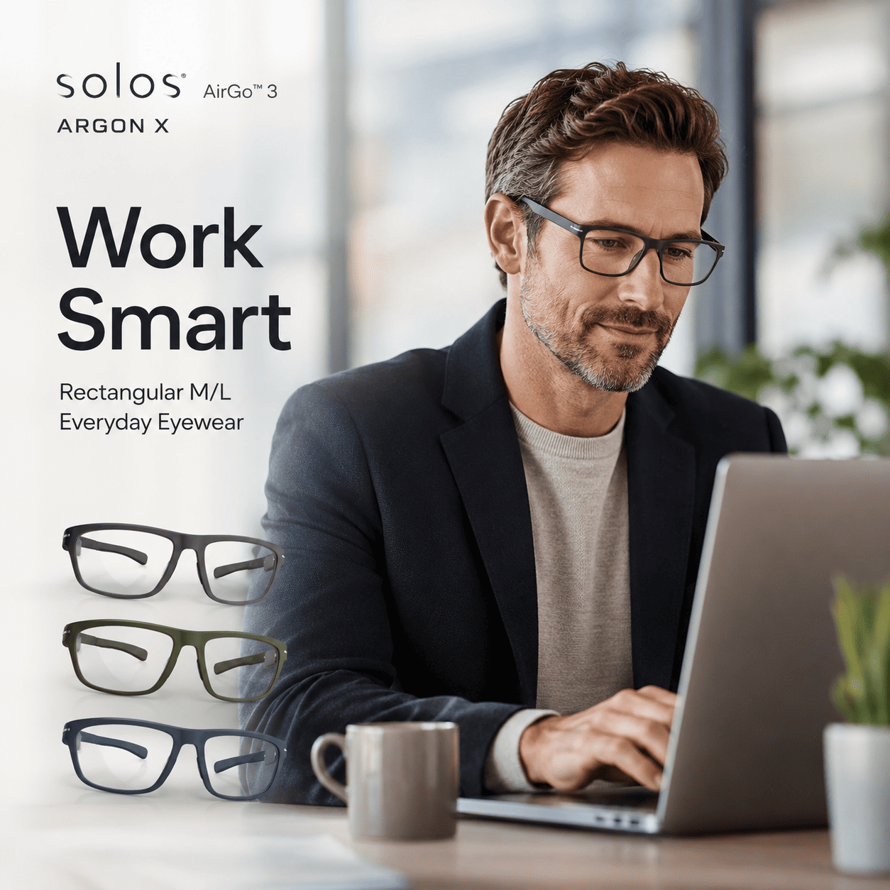 Mặt gọng Solos AirGo 3 Argon X