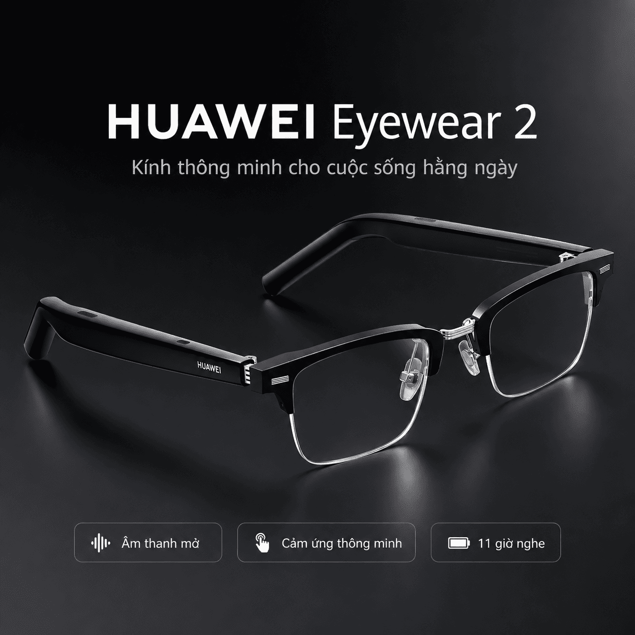 Kính thông minh HUAWEI Eyewear 2