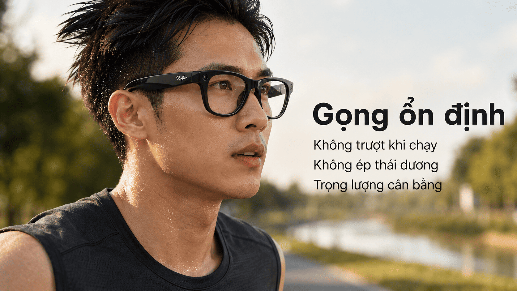  kính AI dùng khi chạy bộ
