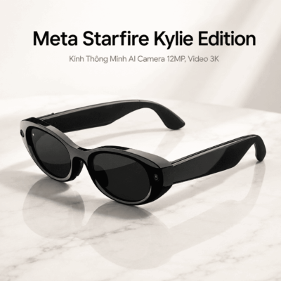 Meta Starfire Kylie Edition – Kính Thông Minh AI Camera 12MP, Video 3K