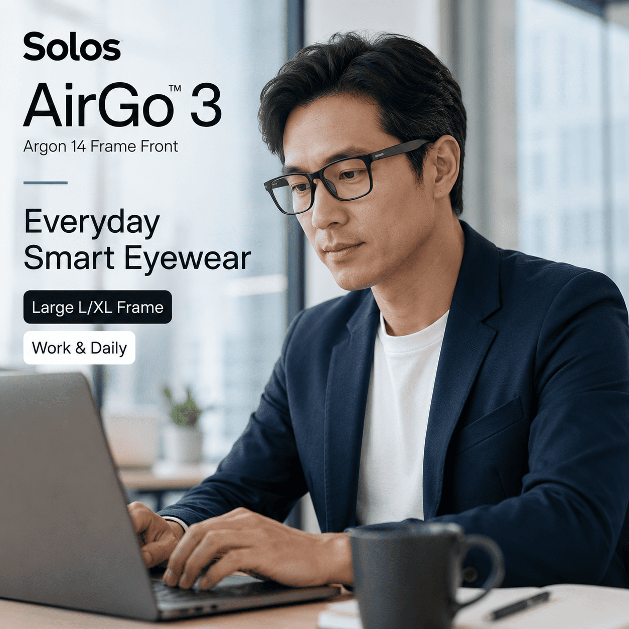 Mặt gọng Solos AirGo 3 Argon 14