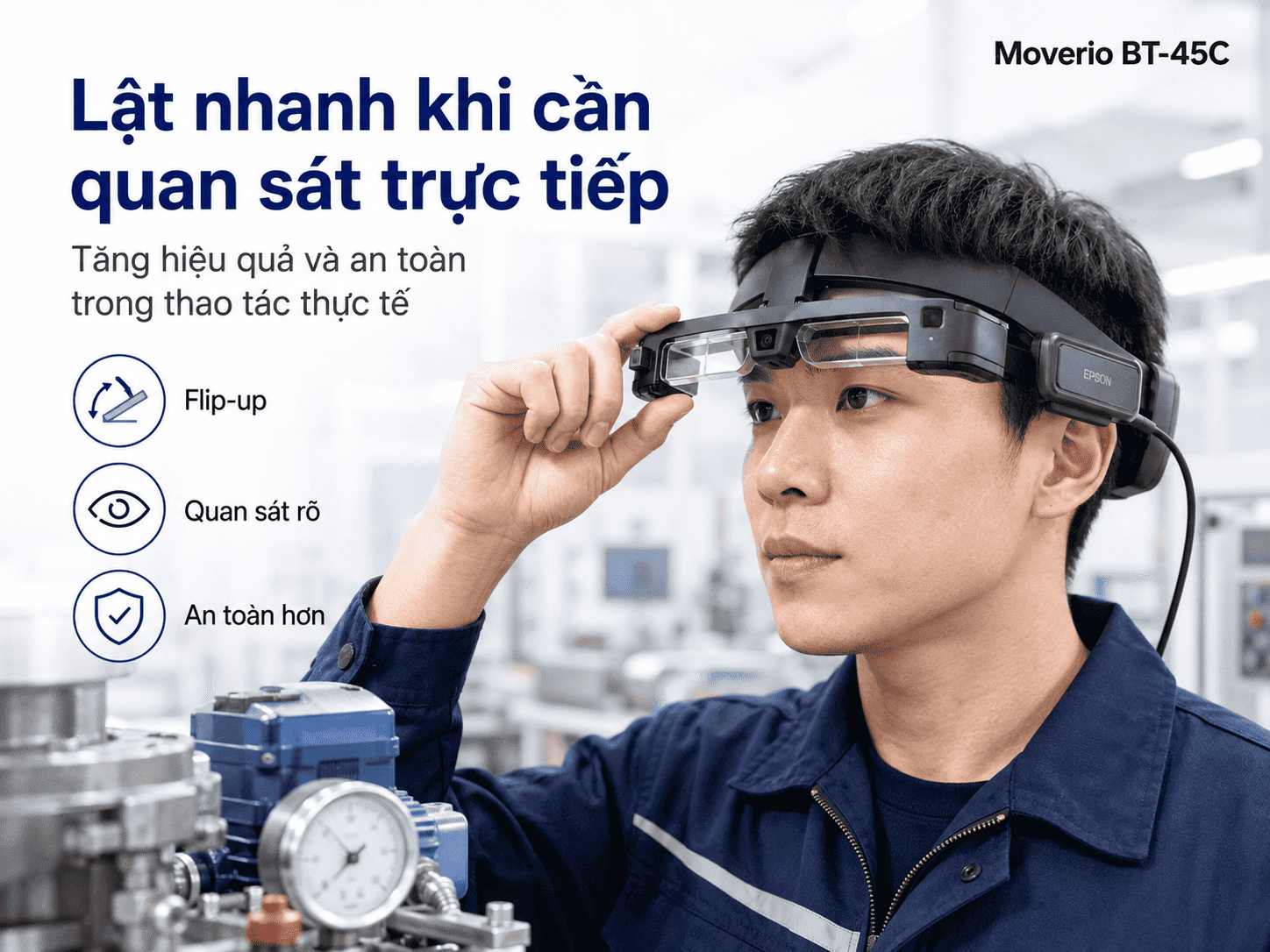 Kính AR Epson Moverio BT-45C