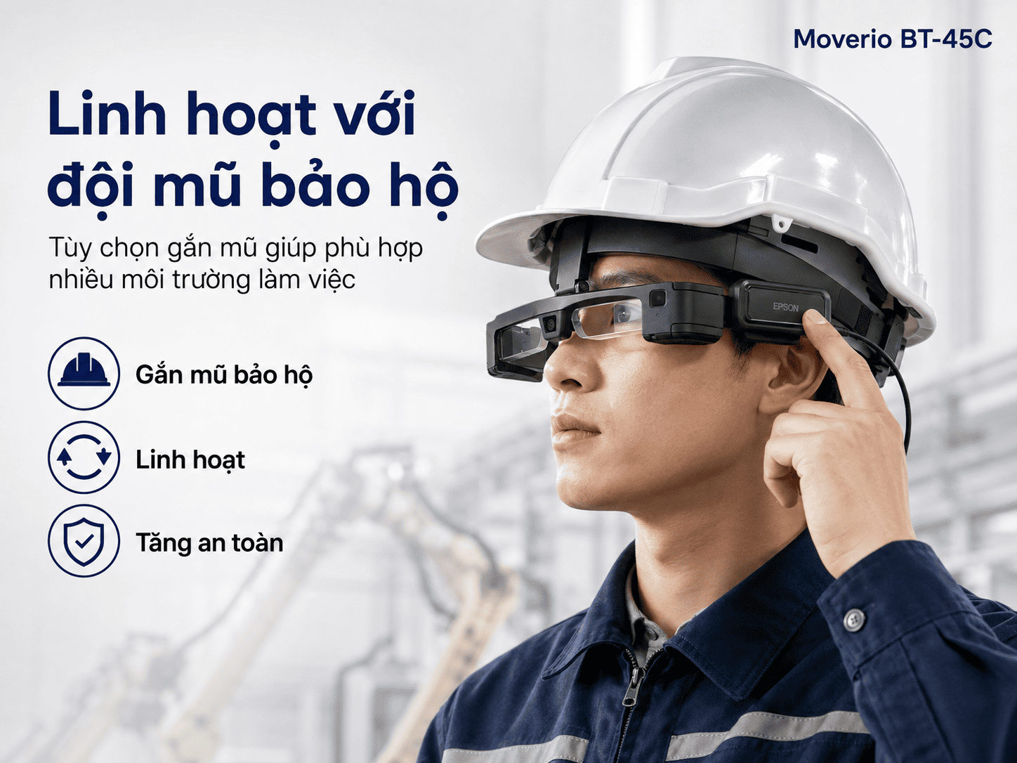 Kính AR Epson Moverio BT-45C