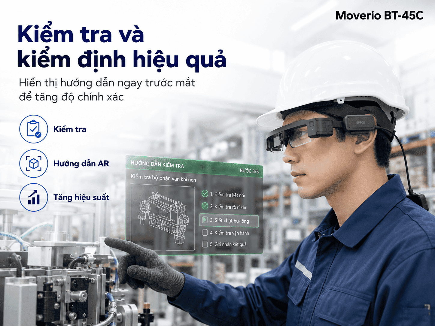 Kính AR Epson Moverio BT-45C
