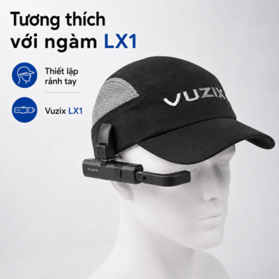 Mũ Vuzix LX1 Bump Cap – Bảo vệ đầu nhẹ và hỗ trợ thiết bị rảnh tay