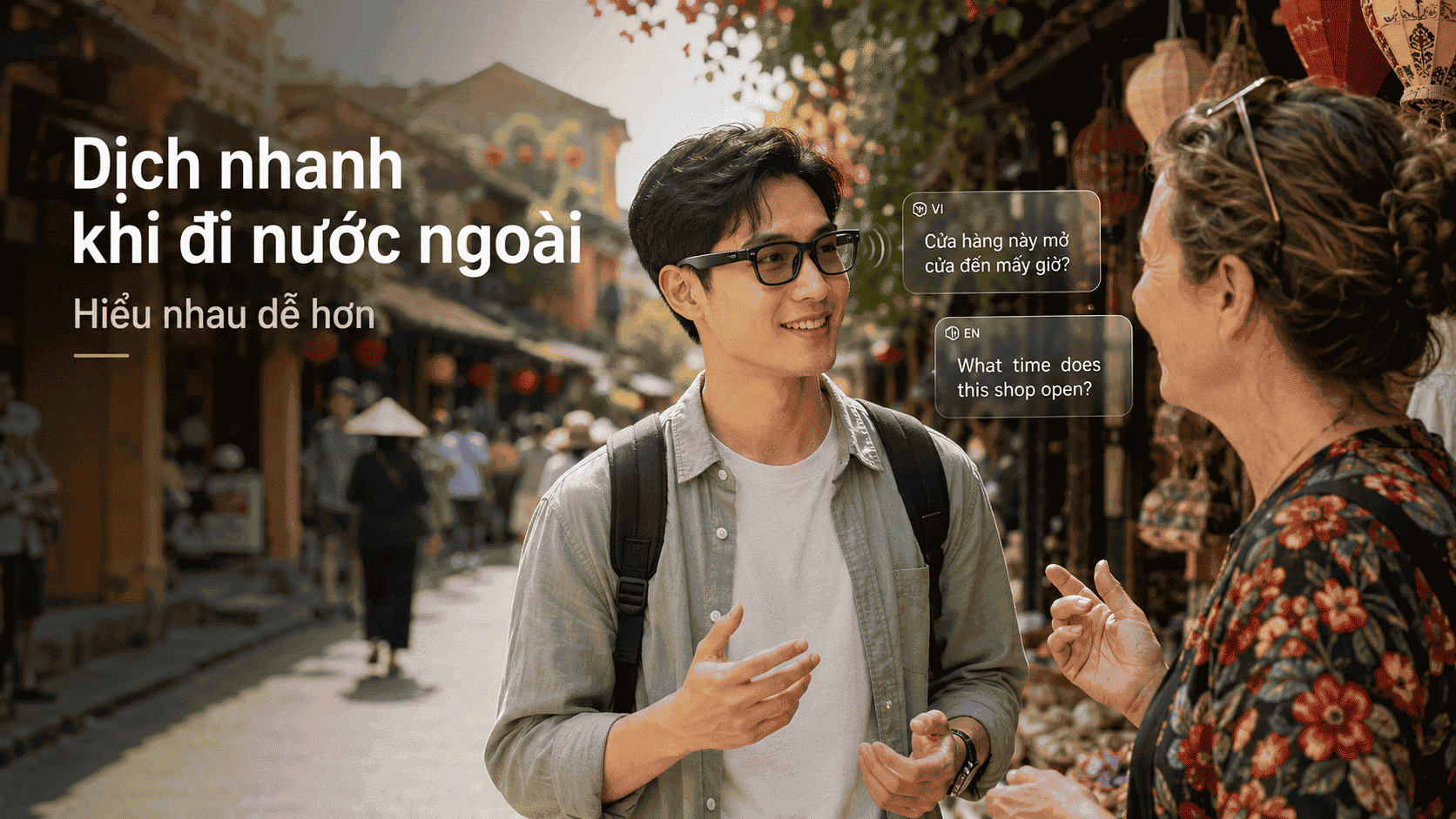 không giỏi ngoại ngữ vẫn đi du lịch