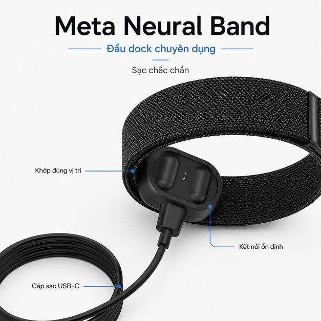 Meta Neural Band Charger