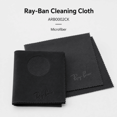 Khăn lau kính Ray-Ban Cleaning Cloth – Microfiber chuyên dụng làm sạch tròng kính an toàn