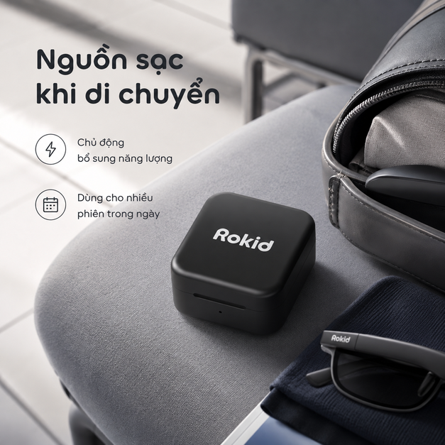 Pin sạc di động Rokid Glasses Power Capsule