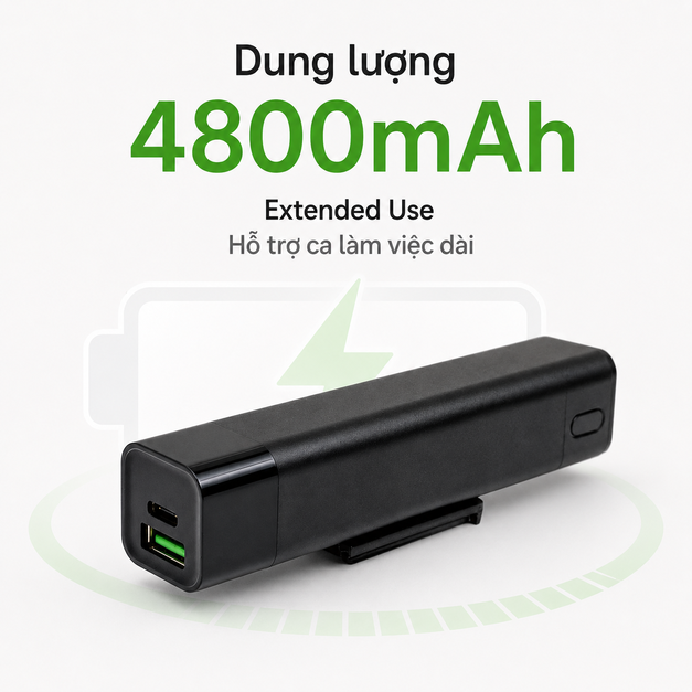 Vuzix 4800mAh Extended Use Power Bank