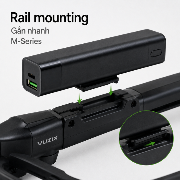 Vuzix 4800mAh Extended Use Power Bank