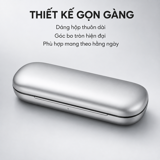 Hộp sạc Rokid AI Glasses Style Charging Case – 3150mAh và hơn 10 lần sạc