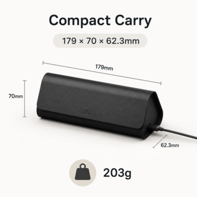 Hộp sạc Meta Glasses Charging Case – Thêm đến 40 giờ pin và thiết kế gập gọn