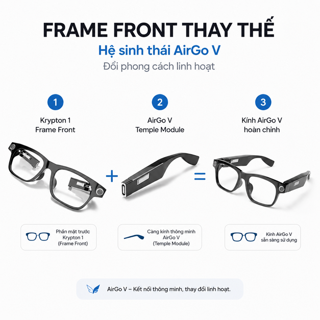 Mặt gọng Solos Krypton 1 Frame Front