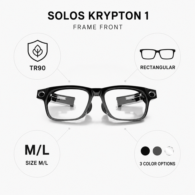 Mặt gọng Solos Krypton 1 Frame Front