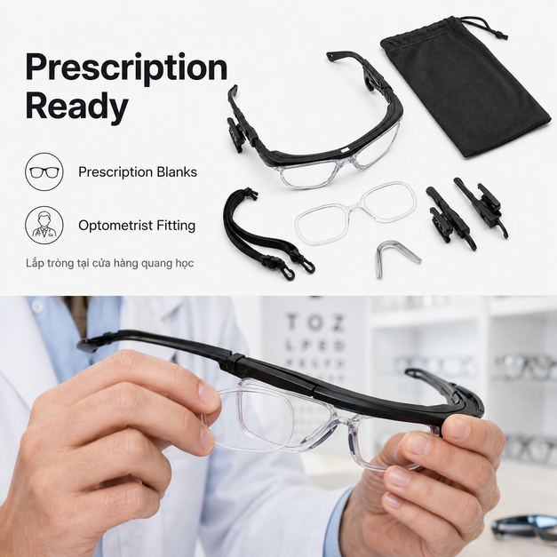 Vuzix M-Series Safety Frame Kit
