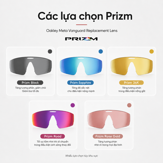 Oakley Meta Vanguard Replacement Lens