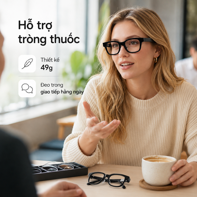 AirCaps AI Caption Glasses