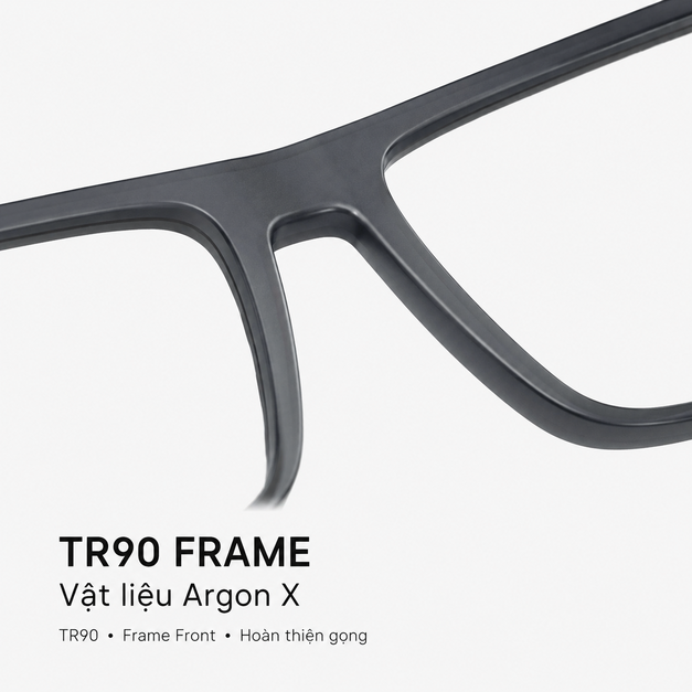 Mặt gọng Solos Argon X Frame Front